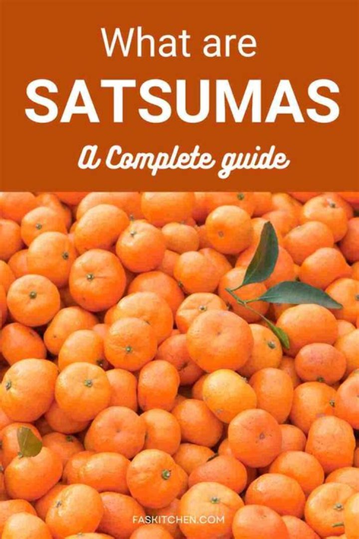Are satsumas good for you?