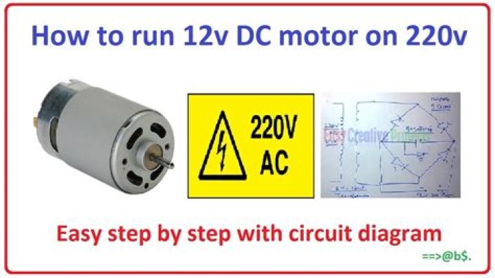 Can you run a DC motor on AC?