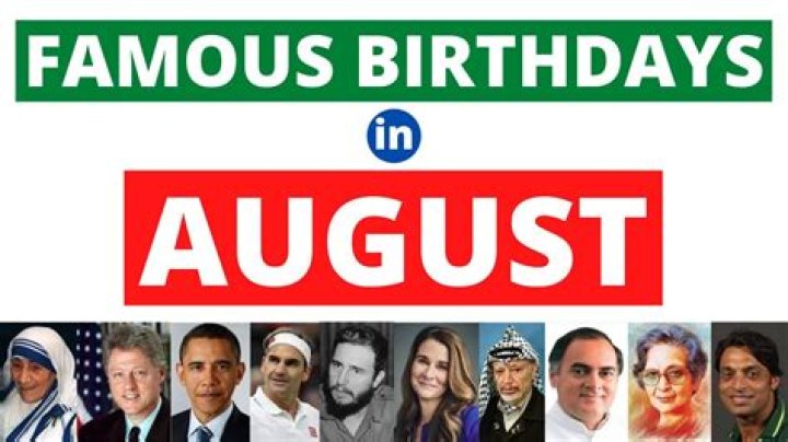 Creators Born August 1 | Famous Birthdays