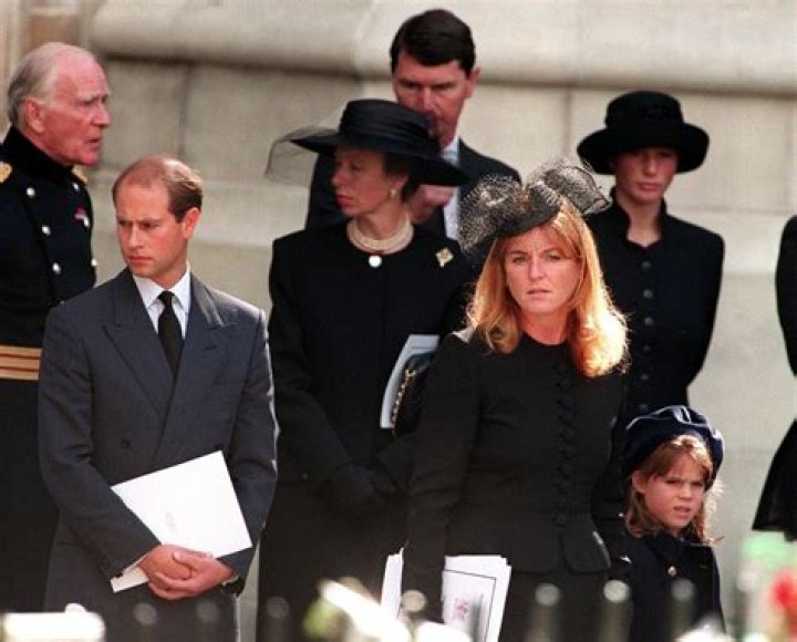 Did camilla attend Princess Diana’s funeral?