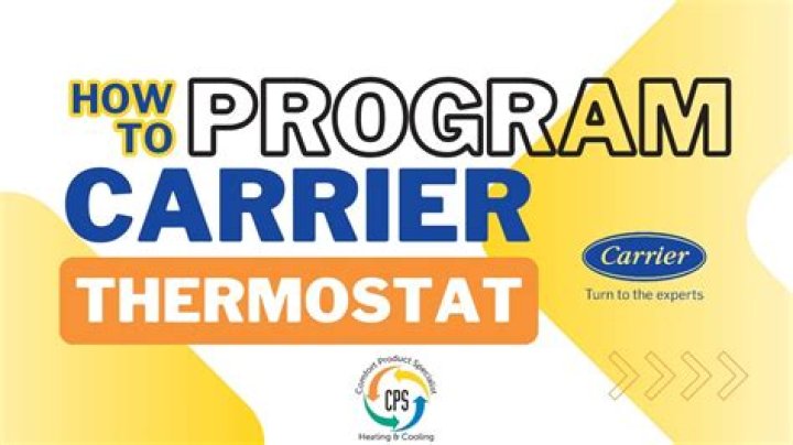 How do you clear a carrier thermostat?