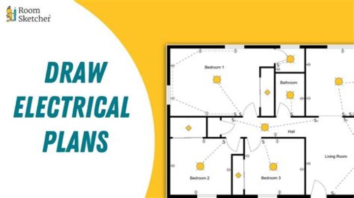 How do you draw an electrical plan?