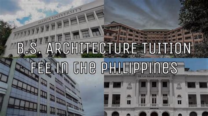 How much is the architect fee in the Philippines?