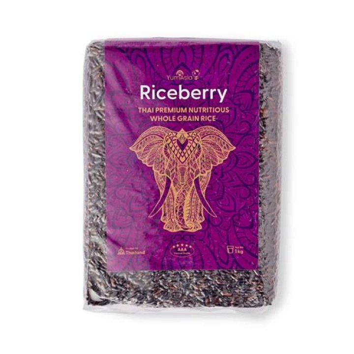 Is Riceberry same as black rice?