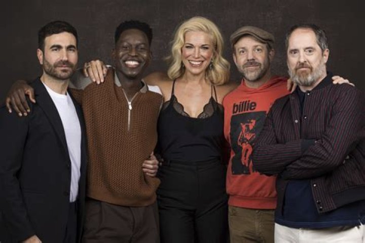 Jason Sudeikis & the ‘Ted Lasso’ cast went to the White House to talk mental health