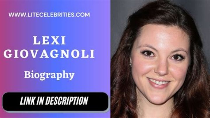 
Lexi Giovagnoli Height, Weight, Net Worth, Age, Birthday, Wikipedia, Who, Nationality, Biography 