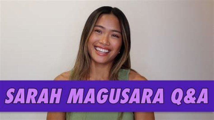 Sarah Magusara Q&A | Famous Birthdays