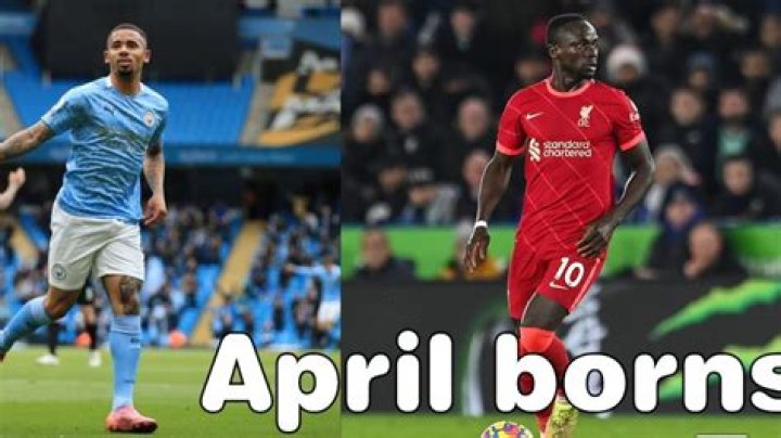 Soccer Players Born April 5