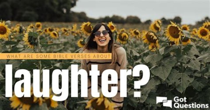 What are some Bible verses about laughter?