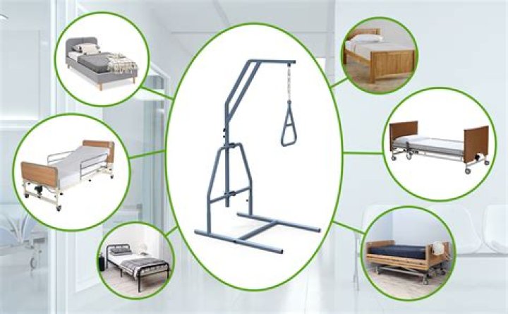 What is a hospital bed trapeze?