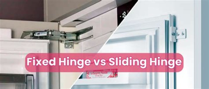 What is a sliding hinge?