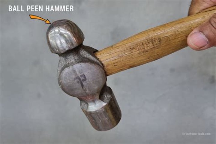 What is ball peen hammer used for?