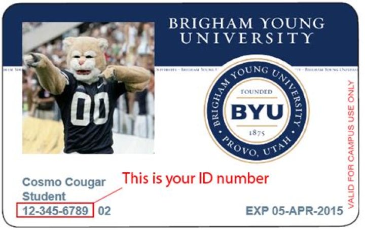 What is my BYU ID number?