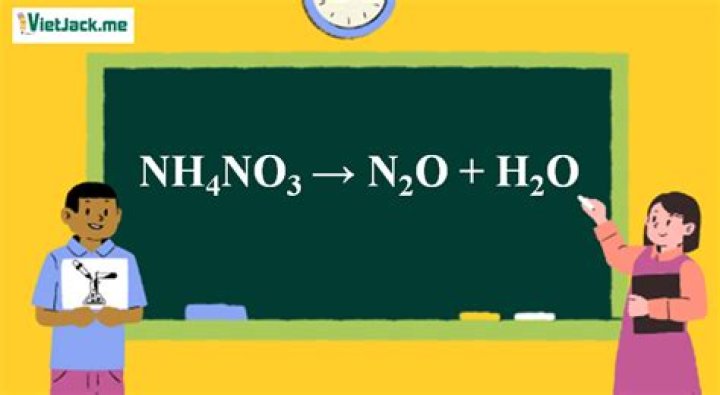 What type of reaction is nh4no3 n2o h2o?
