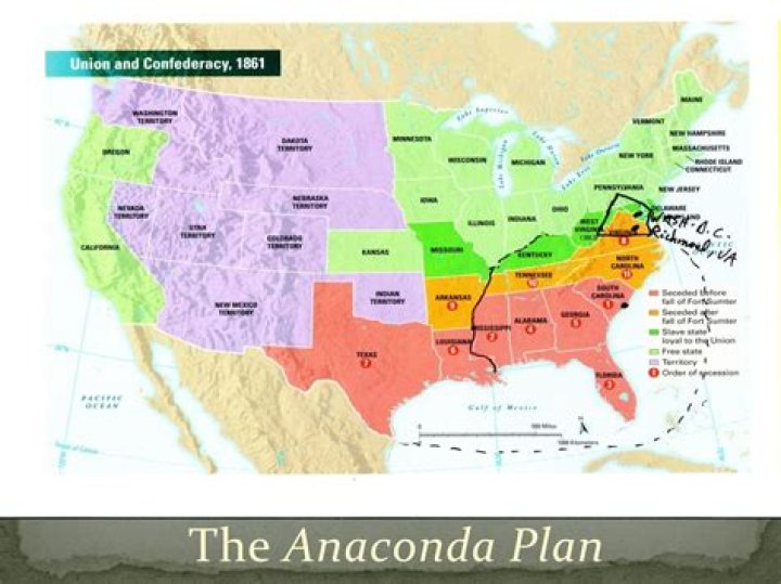What was the Anaconda Plan Apush?