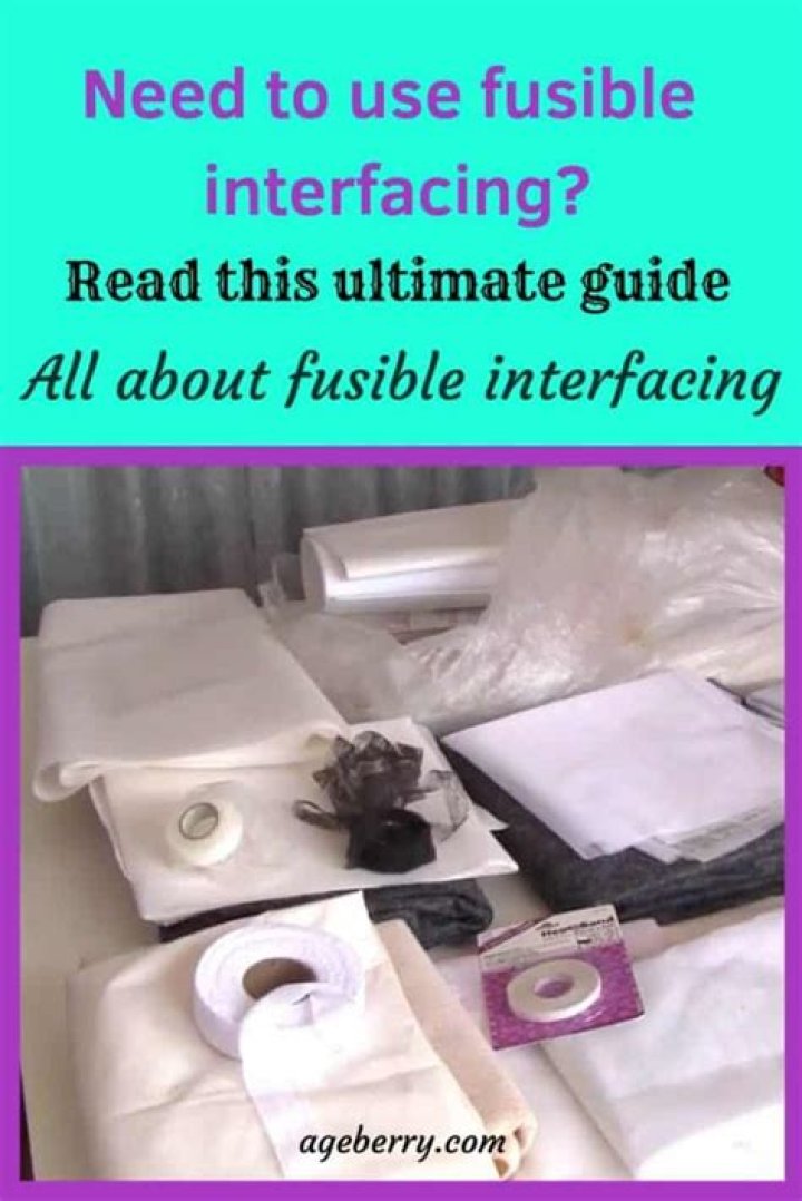 Which side of the interfacing is fusible?