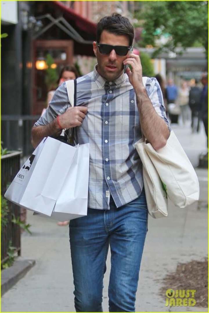 Zachary Quinto steps out with his boyfriend of 11 months (?) Miles McMillian